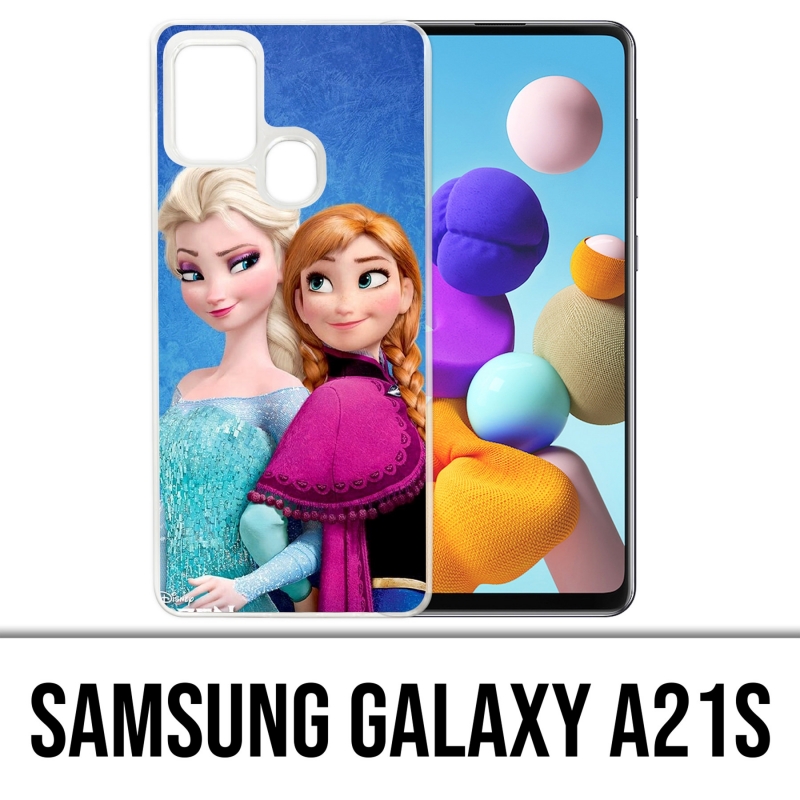 Funda Samsung Galaxy A21s - Frozen Elsa y Anna