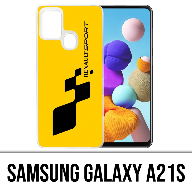 Coque Samsung Galaxy A21s - Renault Sport Jaune