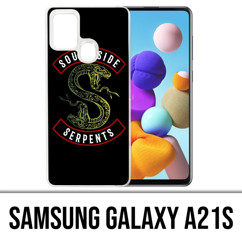 Funda Samsung Galaxy A21s - Logotipo de la serpiente del lado sur de Riderdale