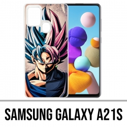 Samsung Galaxy A21s Case - Goku Dragon Ball Super