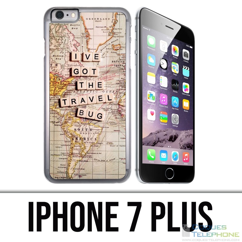 Coque iPhone 7 PLUS - Travel Bug