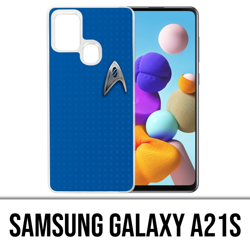 Custodia per Samsung Galaxy A21s - Star Trek Blue