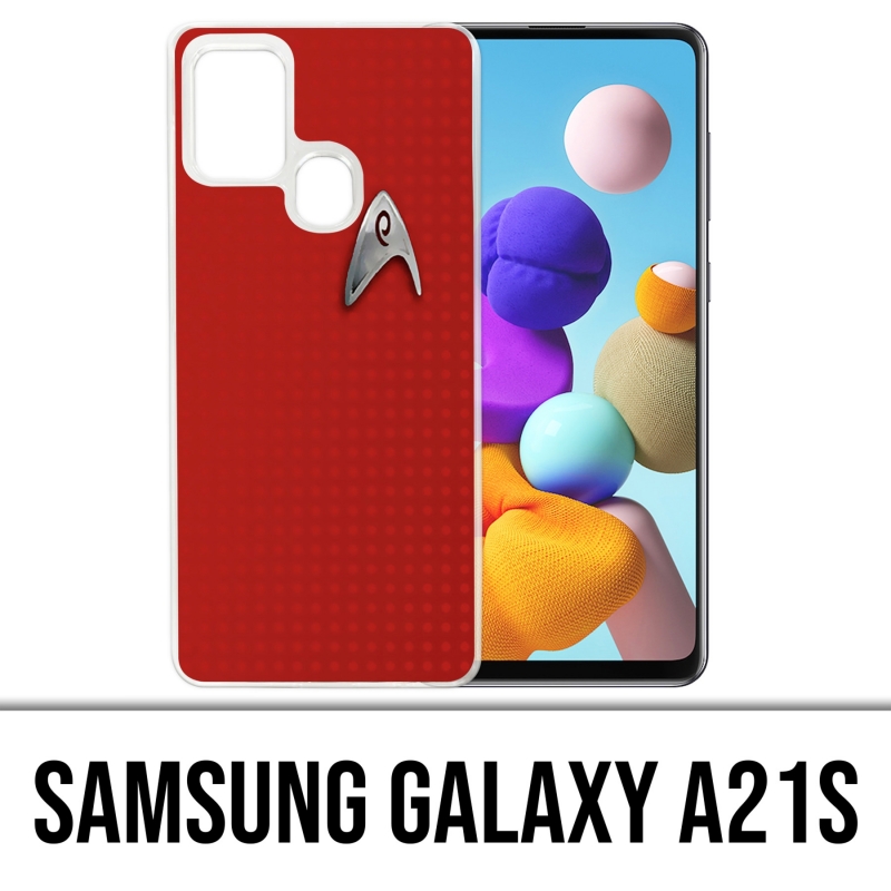 Custodia per Samsung Galaxy A21s - Star Trek Red