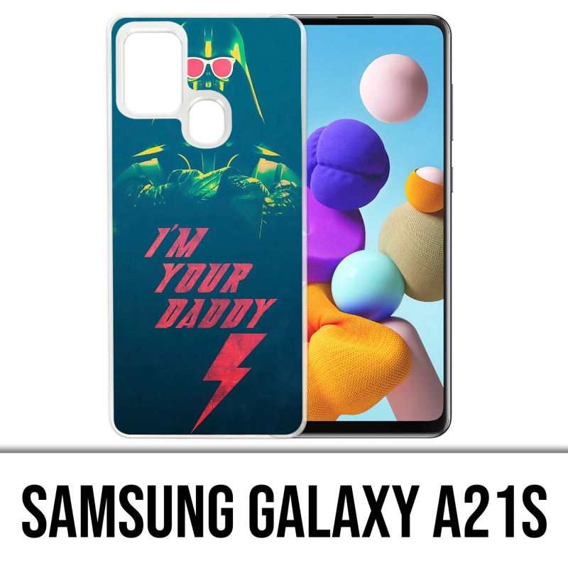 Custodia per Samsung Galaxy A21s - Star Wars Vader Sono tuo padre