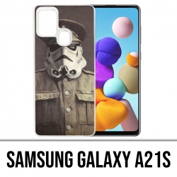 Funda Samsung Galaxy A21s - Star Wars Vintage Stromtrooper