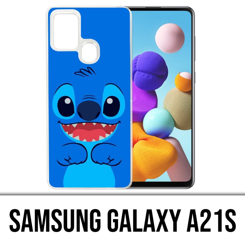 Funda Samsung Galaxy A21s - Azul puntada