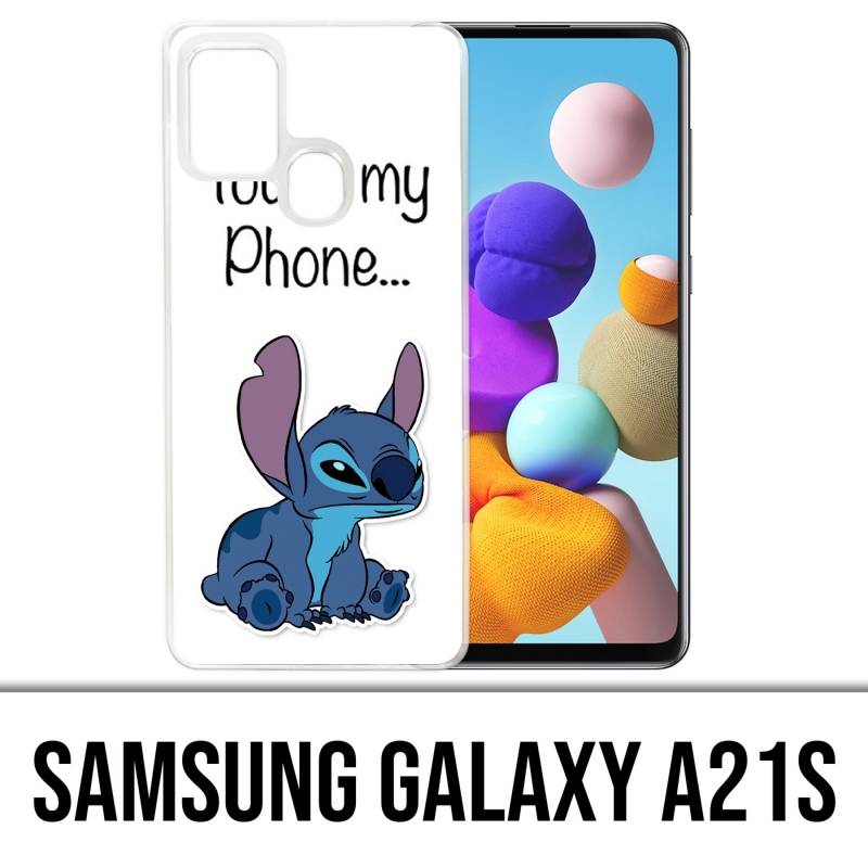 Samsung Galaxy A21s Case - Stitch Touch My Phone