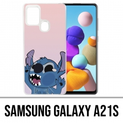 Custodia per Samsung Galaxy A21s - Stitch Glass