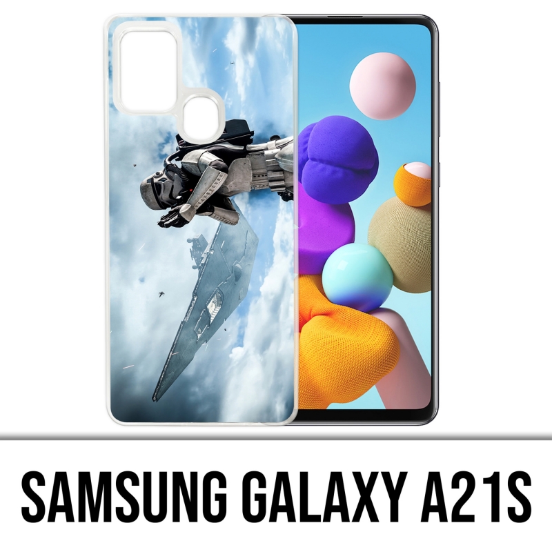 Samsung Galaxy A21s Case - Sky Stormtrooper
