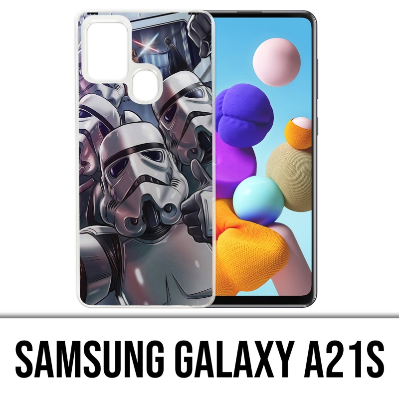 Coque Samsung Galaxy A21s - Stormtrooper Selfie