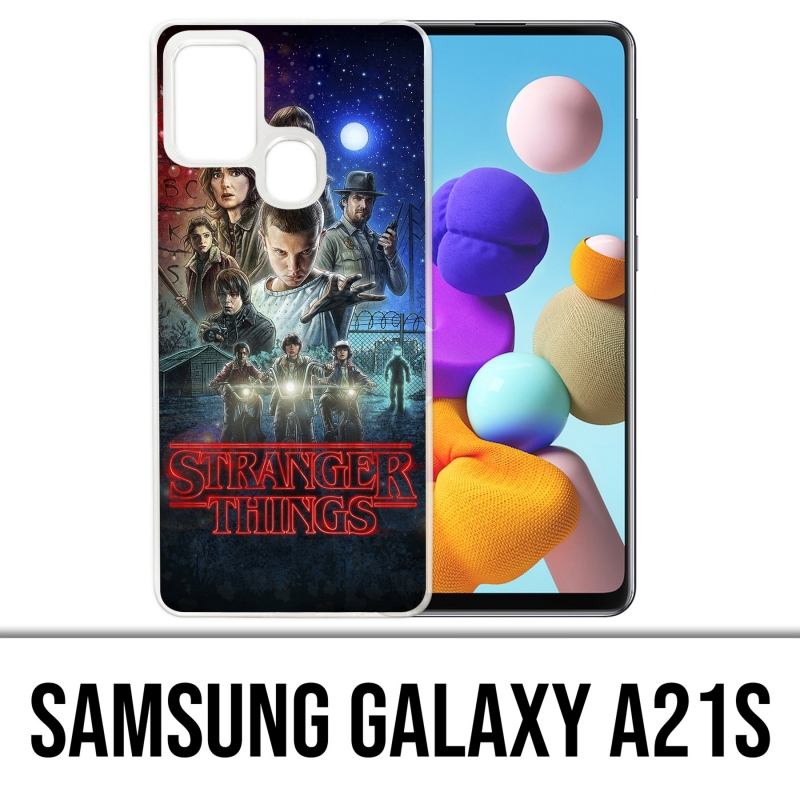 Samsung Galaxy A21s Case - Fremde Dinge Poster