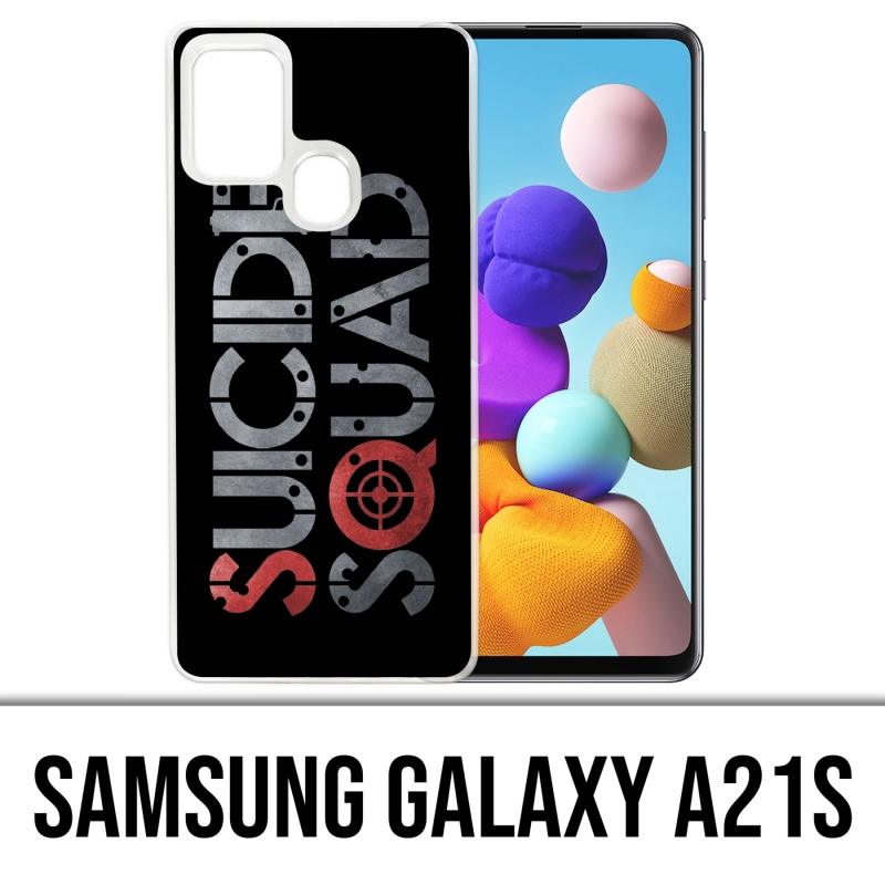 Custodia per Samsung Galaxy A21s - Logo Suicide Squad