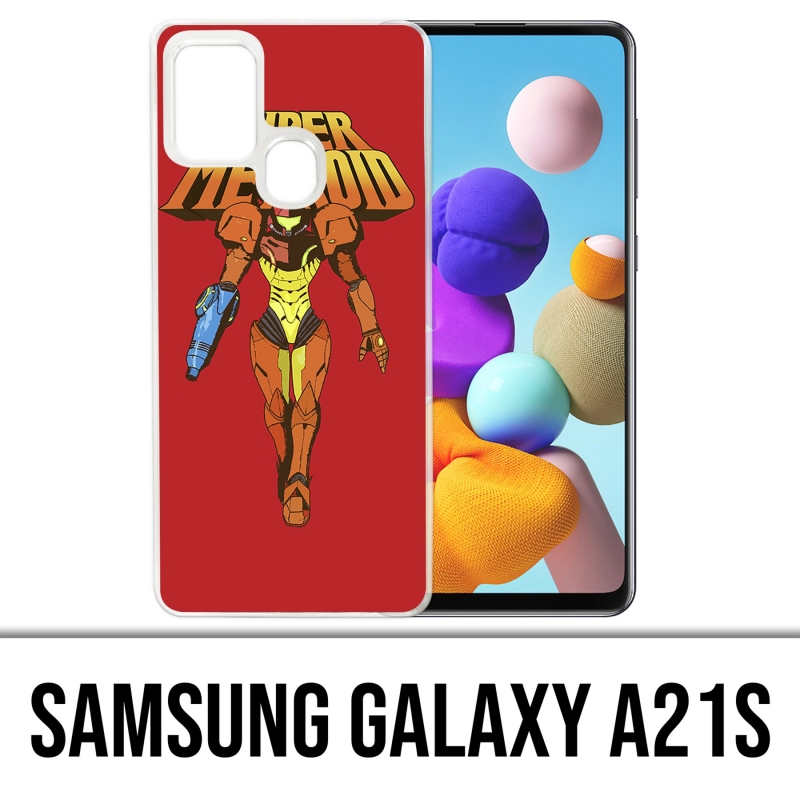 Coque Samsung Galaxy A21s - Super Metroid Vintage