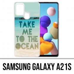 Samsung Galaxy A21s Case - Take Me Ocean