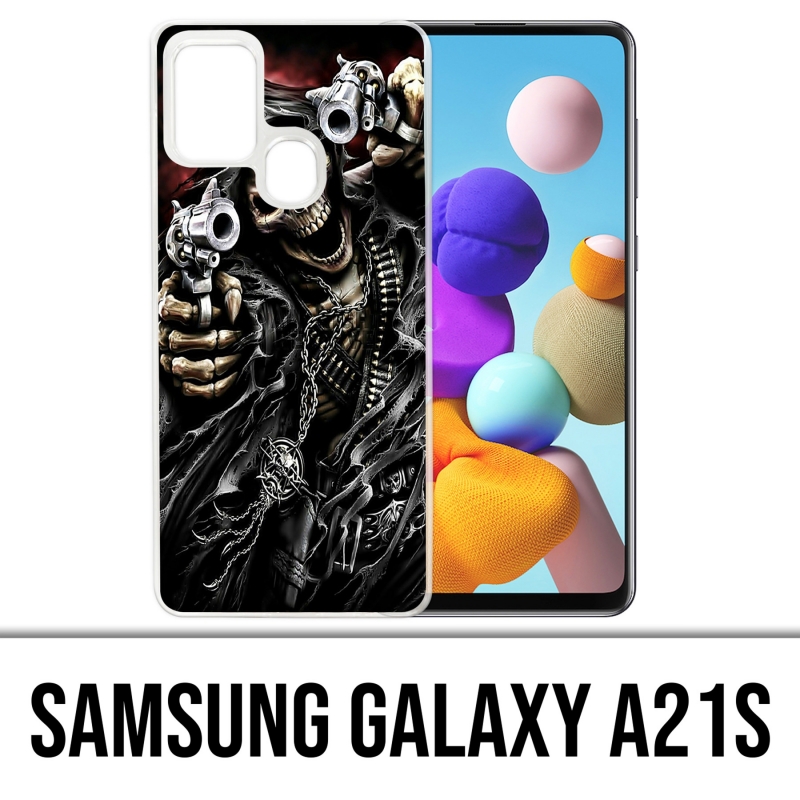 Samsung Galaxy A21s Case - Pistole Todeskopf