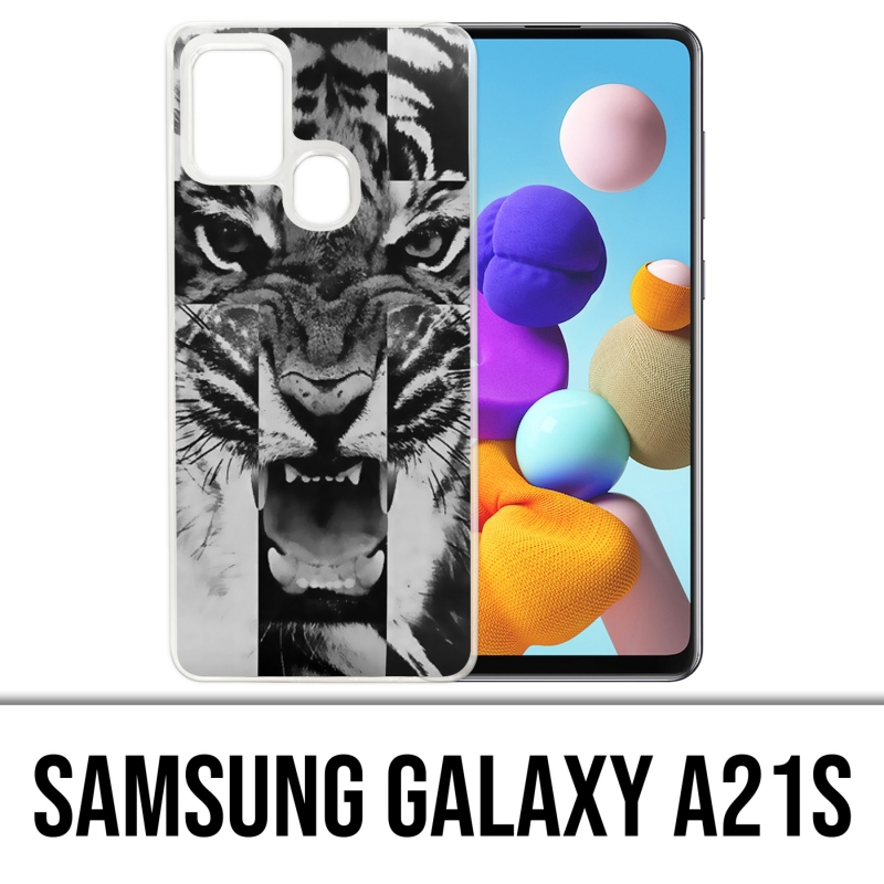 Custodia per Samsung Galaxy A21s - Swag Tiger