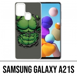 Custodia per Samsung Galaxy A21s - Torso Hulk