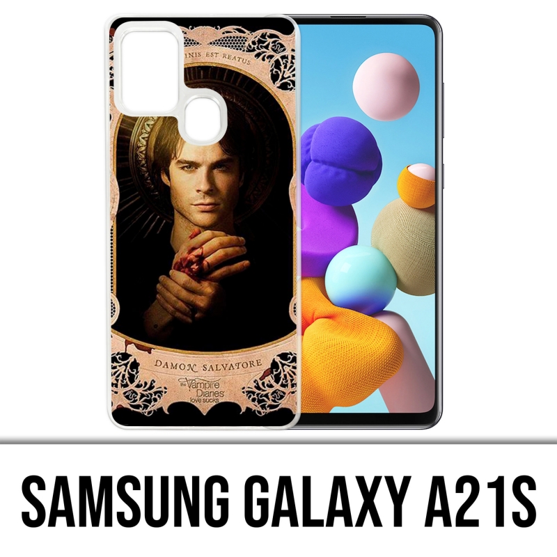 Coque Samsung Galaxy A21s - Vampire Diaries Damon