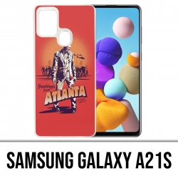 Case Samsung Galaxy A21s - Walking Dead Greetings From Atlanta