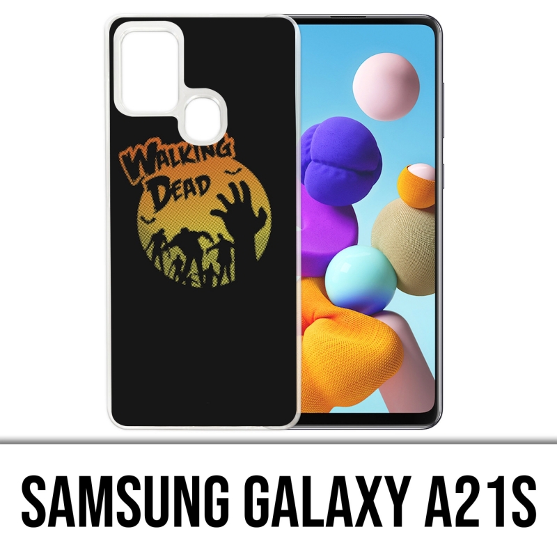 Samsung Galaxy A21s Case - Walking Dead Logo Vintage