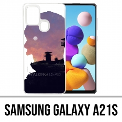 Custodia Samsung Galaxy A21s - Walking Dead Shadow Zombies