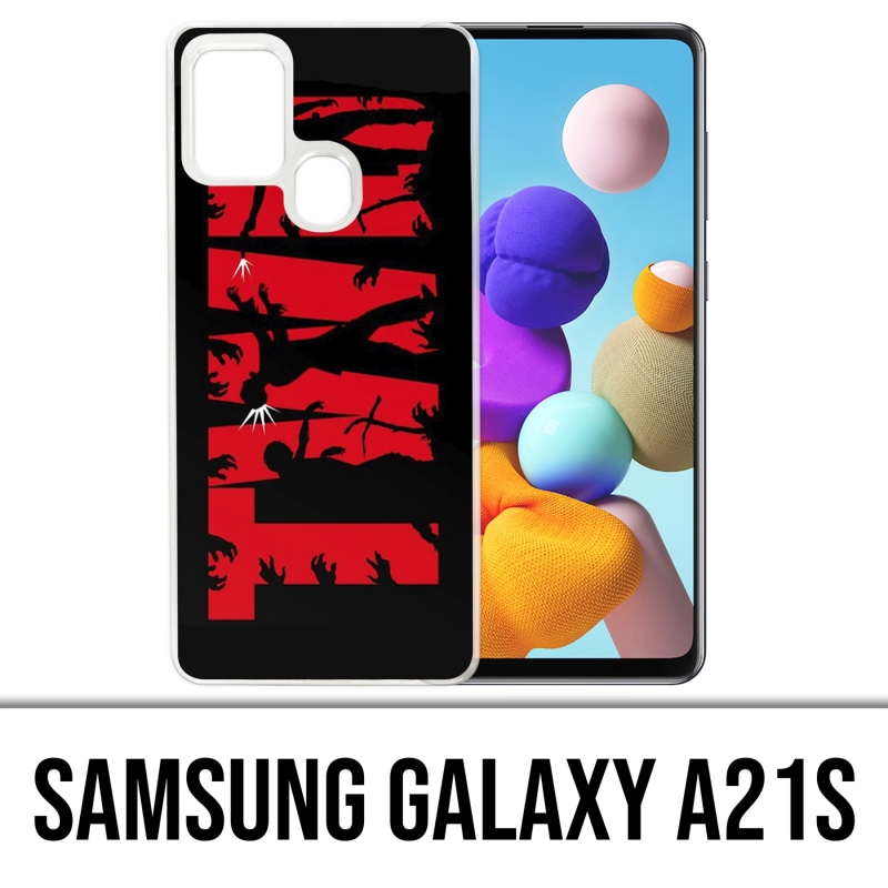 Custodia per Samsung Galaxy A21s - Logo Walking Dead Twd