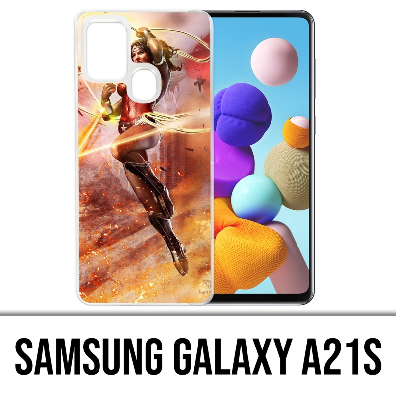 Custodia Samsung Galaxy A21s - Wonder Woman Comics