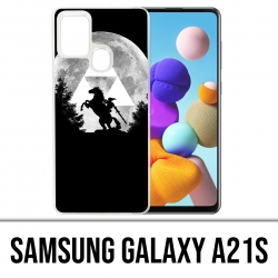 Custodia per Samsung Galaxy A21s - Zelda Moon Trifoce