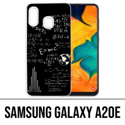Coque Samsung Galaxy A20e - E égale Mc2