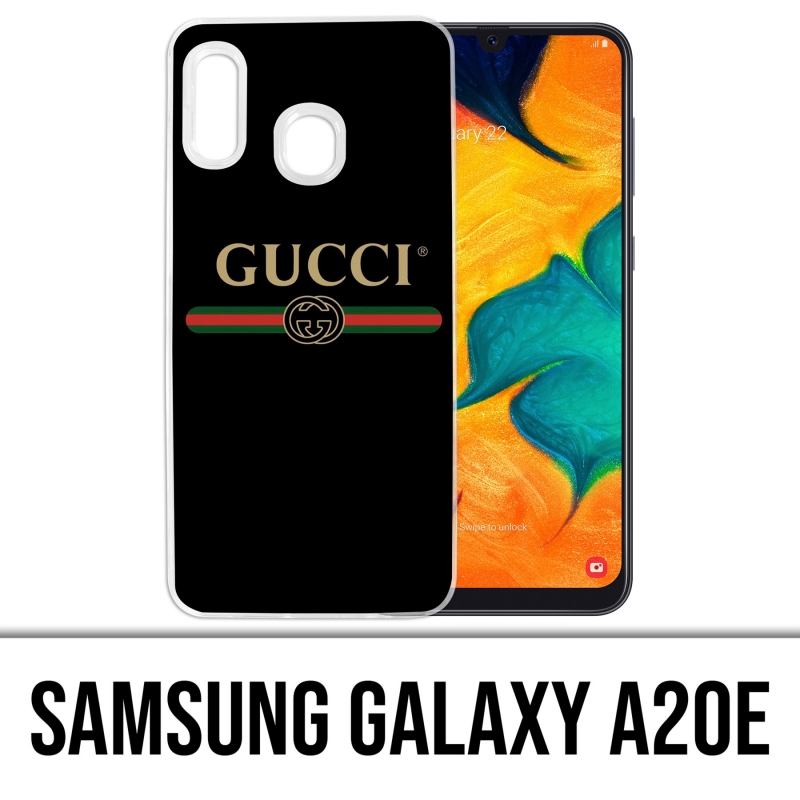 Funda Samsung Galaxy A20e - Cinturón con logotipo de Gucci