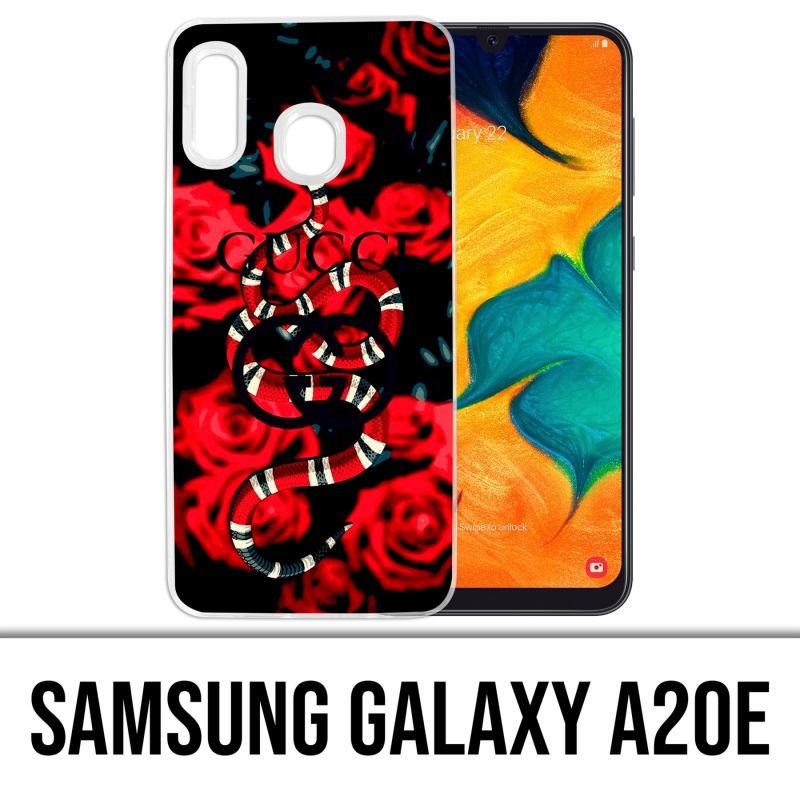 Funda Samsung Galaxy A20e - Gucci Snake Roses
