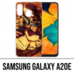 Samsung Galaxy A20e Case - One Punch Man Rage