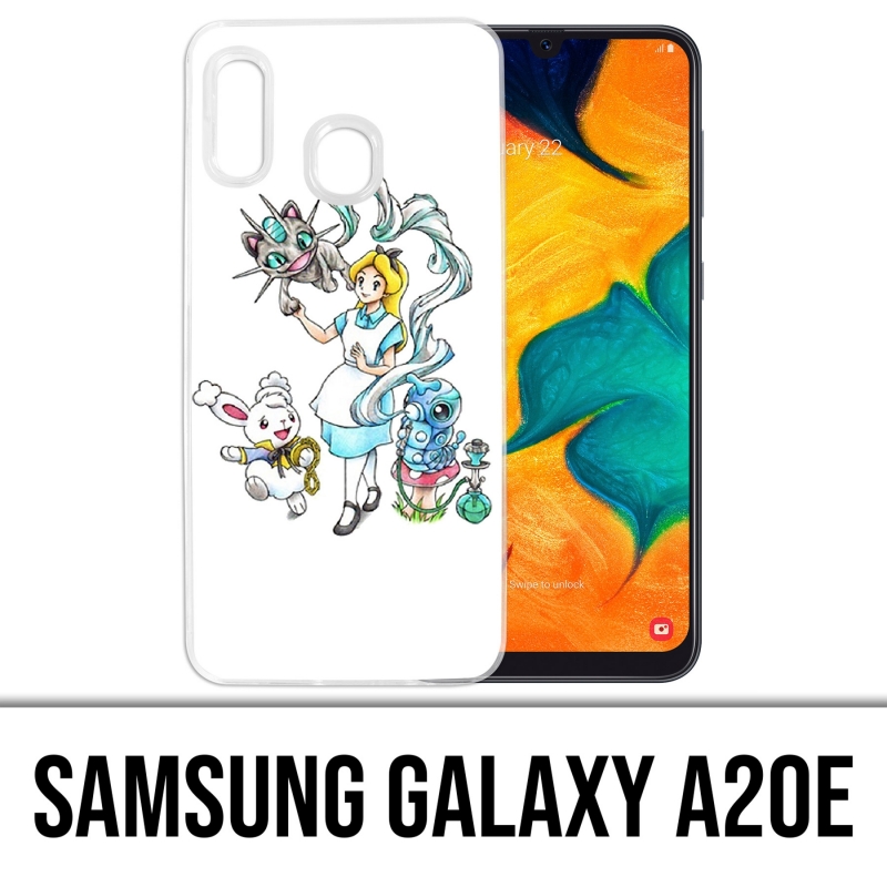 Custodia per Samsung Galaxy A20e - Pokémon Alice nel Paese delle Meraviglie