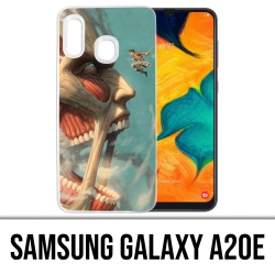 Custodia per Samsung Galaxy A20e - Attack-On-Titan-Art