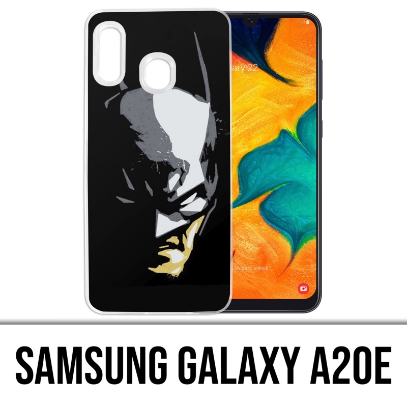 Samsung Galaxy A20e Case - Batman Paint Face