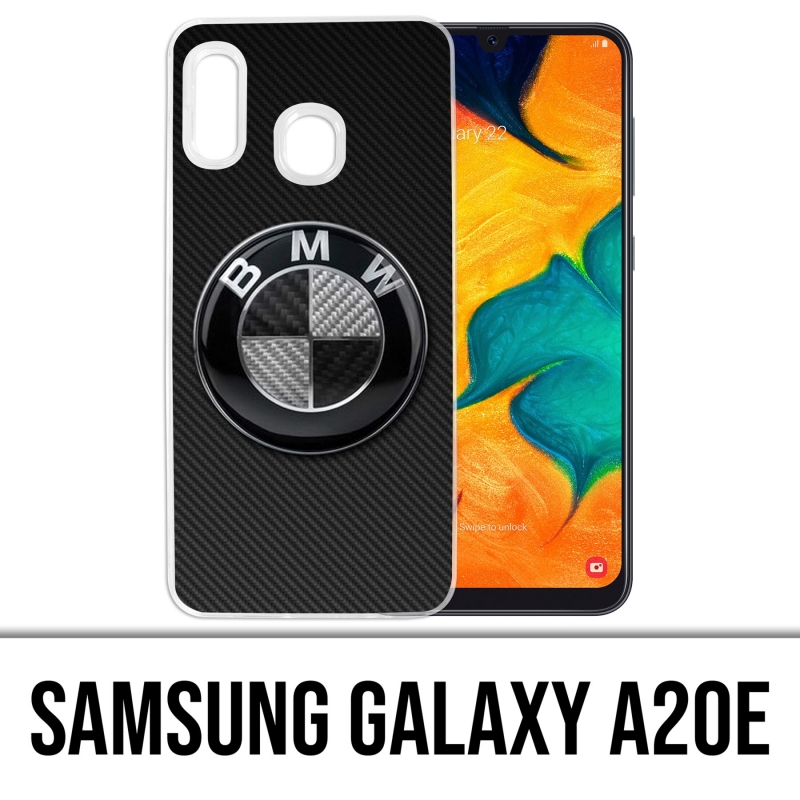 Samsung Galaxy A20e Case - Bmw Logo Carbon