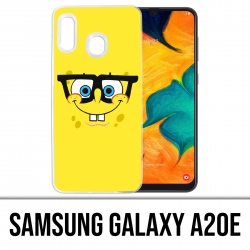 Custodia per Samsung Galaxy A20e - Occhiali SpongeBob