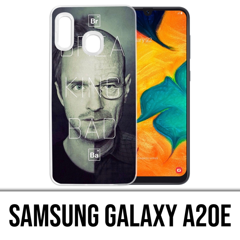 Coque Samsung Galaxy A20e - Breaking Bad Visages