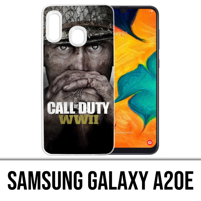 Coque Samsung Galaxy A20e - Call Of Duty Ww2 Soldats