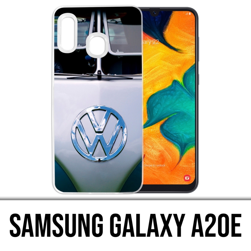 Custodia per Samsung Galaxy A20e - Vw Volkswagen Grey Combi