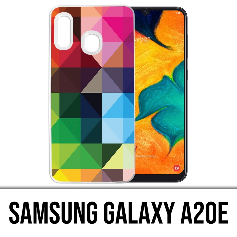 Coque Samsung Galaxy A20e - Cubes-Multicolores