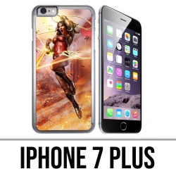 Coque iPhone 7 PLUS - Wonder Woman Comics