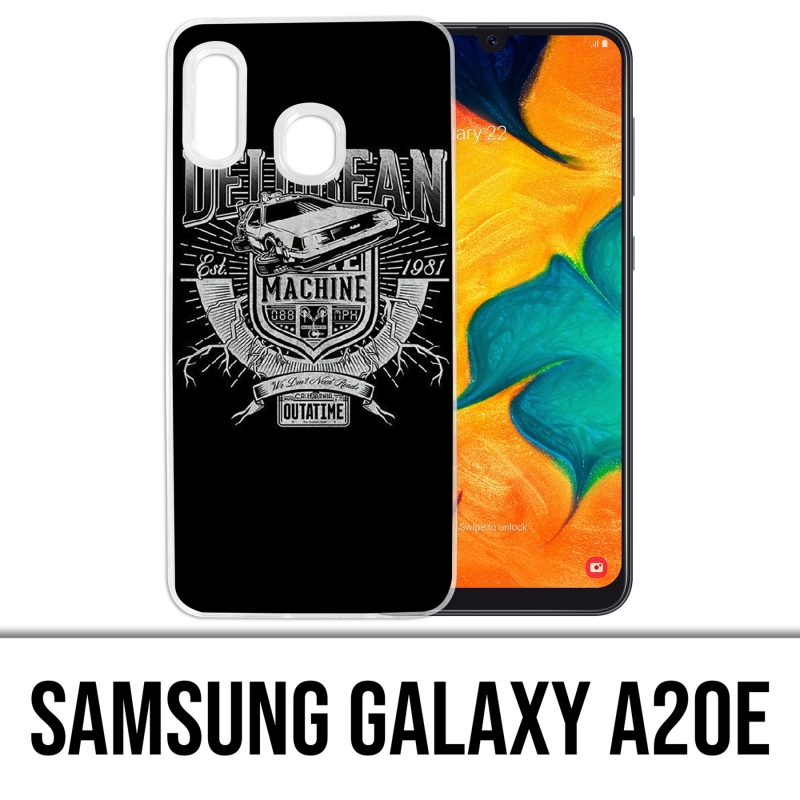 Custodia per Samsung Galaxy A20e - Delorean Outatime