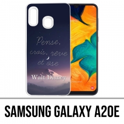 Coque Samsung Galaxy A20e - Disney Citation Pense Crois Reve