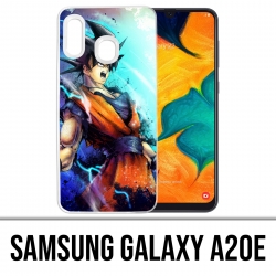 Coque Samsung Galaxy A20e - Dragon Ball Goku Couleur