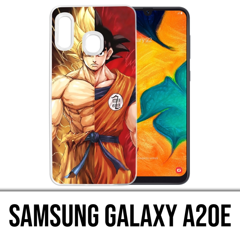 Coque Samsung Galaxy A20e - Dragon Ball Goku Super Saiyan