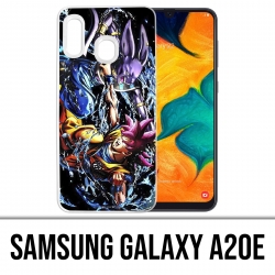 Funda Samsung Galaxy A20e - Dragon Ball Goku Vs Beerus