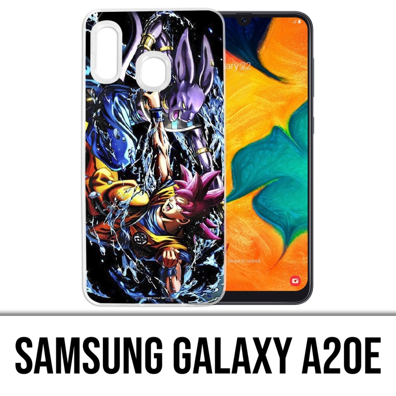 Samsung Galaxy A20e Case - Dragon Ball Goku gegen Beerus