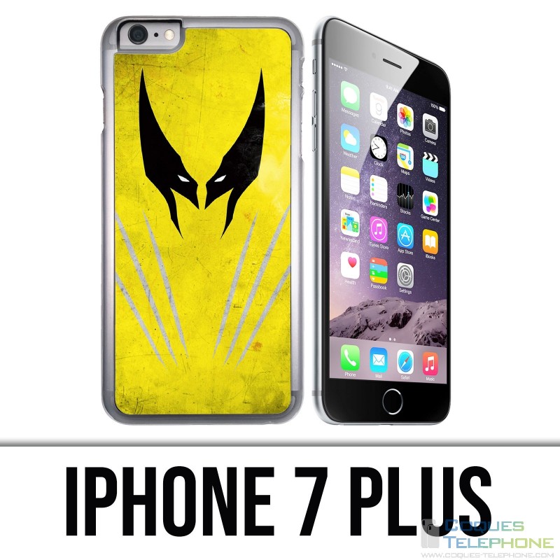 Funda iPhone 7 Plus - Xmen Wolverine Art Design