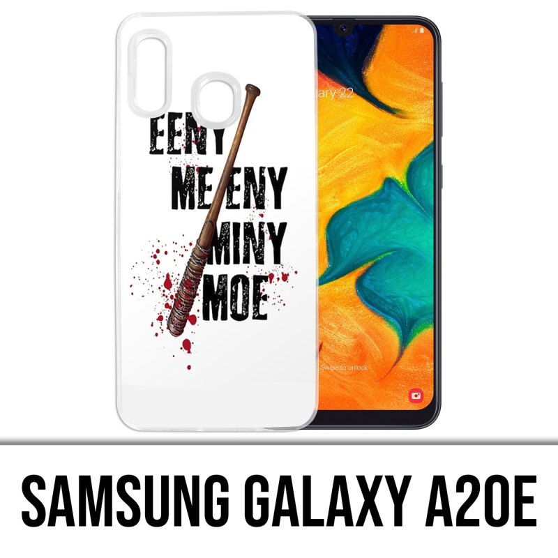 Samsung Galaxy A20e Case - Eeny Meeny Miny Moe Negan
